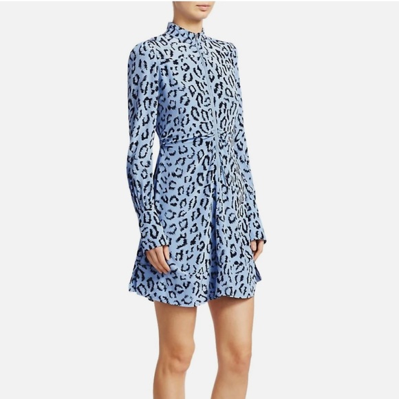 A.L.C Marcella Leopard Print Dress - Picture 3 of 8